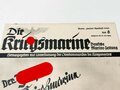 Die Kriegsmarine, Heft 8, zweites Aprilheft 1941, "Der Führer und "