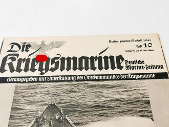 Die Kriegsmarine, Heft 10, zweites Maiheft 1941,...