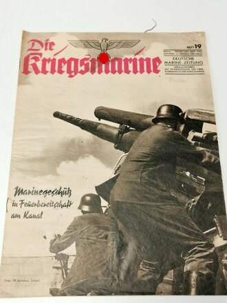 Die Kriegsmarine, Heft 19, erstes Oktoberheft 1942,...