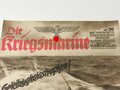 Die Kriegsmarine, Heft 20, zweites Oktoberheft 1942, "Die Turmwache eines U-Bootes bei grober See in Vollgummi"