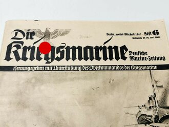 Die Kriegsmarine, Heft 6, zweites Märzheft 1942, "Schwerer kreuzer Prinz Eugen während des Gefechts im Kanal am 12. Feburuar 1942"