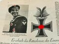 Die Kriegsmarine, Heft 17, erstes Septemberheft 1944, "Großadmiral Dönitz beglückwünscht den erfolgreichen Einzelkämpfer des Ein-Mann-Torpedos"