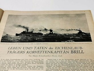 Die Kriegsmarine, Heft 1, erstes Januarheft 1944, "Korvettenkapitän Brill"