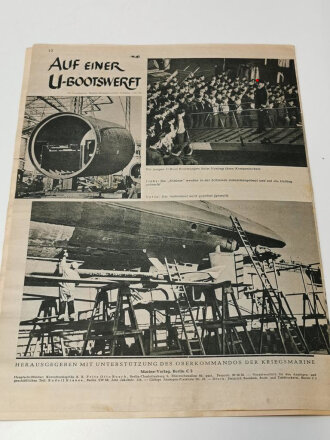 Die Kriegsmarine, Heft 8, zweites Aprilheft 1944, "Ein Schnellboot-Kommandant (Obersteruermann)"