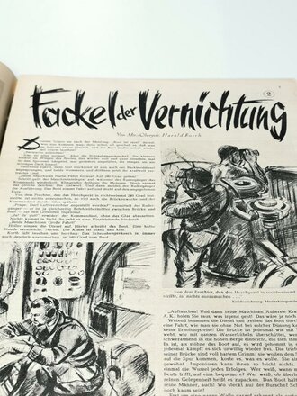 Die Kriegsmarine, Heft 9, erstes Maiheft 1944, "Zum ersten mal am Ruder eines Schnellbootes"