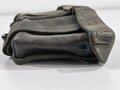 Patronentasche zum K98 Wehrmacht ( für 6 Ladestreifen). Schwarzes Leder, datiert 1939