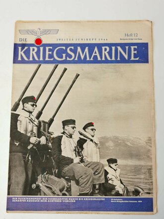 Die Kriegsmarine, Heft 12, zweites Juniheft 1944,...