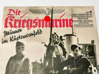 Die Kriegsmarine, Heft 9, erstes Maiheft 1943, "Männer im Küstenvorfeld"