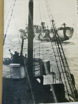 Die Kriegsmarine, Heft 2, zweites Januarheft 1943, "Schlachtschiff zu Anker"