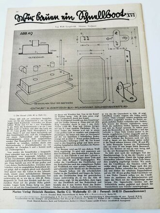 Die Kriegsmarine, Heft 12, zweites Juniheft 1942, "Der Matrosen - Hauptgefreite "