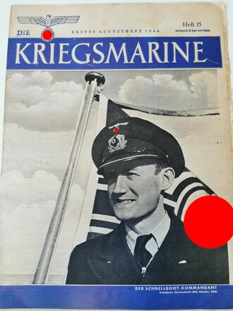Die Kriegsmarine, Heft 15, erstes Augustheft 1944,...