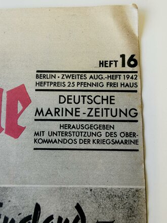 Die Kriegsmarine, Heft 16, zweites Augustheft 1942,...