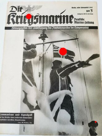 Die Kriegsmarine, Heft 3, erstes Februarheft 1942,...