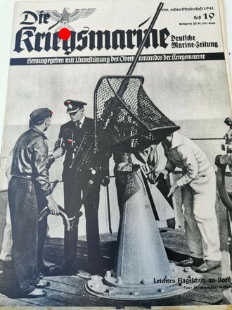 Die Kriegsmarine, Heft 19, erstes Oktoberheft 1941,...