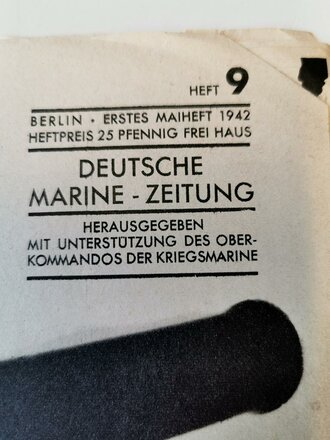 Die Kriegsmarine, Heft 9, erstes Maiheft 1942, "St....