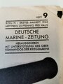 Die Kriegsmarine, Heft 9, erstes Maiheft 1942, "St. Nazaire"
