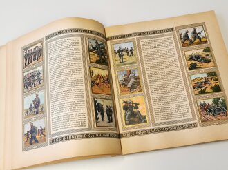 Sammelbilderalbum "Die Reichswehr" - 1933 herausgegeben von Haus Neuerburg Waldorf-Astoria und Eckstein-Halpaus, ca 100 Seiten, komplett