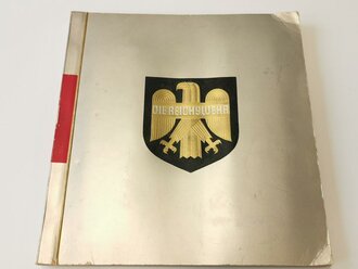 Sammelbilderalbum "Die Reichswehr" - 1933 herausgegeben von Haus Neuerburg Waldorf-Astoria und Eckstein-Halpaus, ca 100 Seiten, komplett