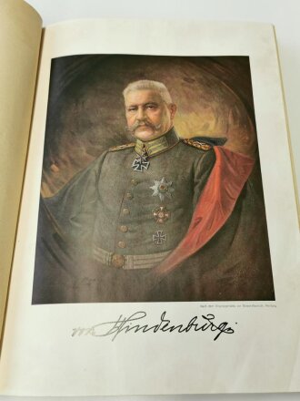 Sammelbilderalbum "Hindenburg" 126 Seiten, einige Bilder fehlen