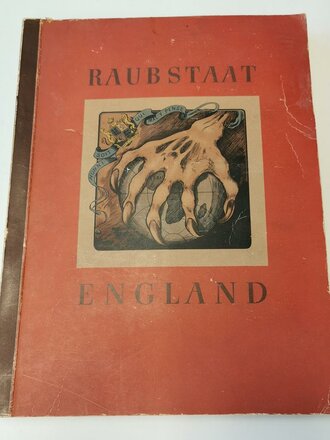 Sammelbilderalbum "Raubstaat England" 129...