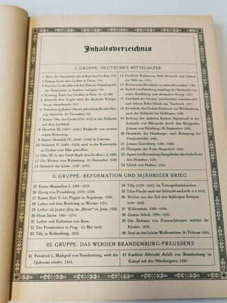 Sammelbilderalbum "Bilder Deutscher Geschichte" komplett