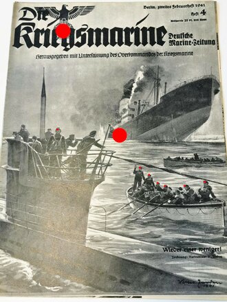 Die Kriegsmarine, Heft 4, zweites Februarheft 1941,...