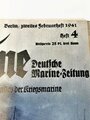 Die Kriegsmarine, Heft 4, zweites Februarheft 1941, "Wieder einer weniger!"