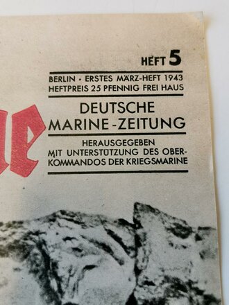 Die Kriegsmarine, Heft 5, erstes Märzheft 1943,...