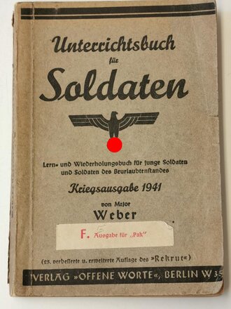 "Unterrichtsbuch für Soldaten"...