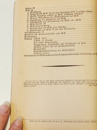 "Unterrichtsbuch für Soldaten" Kriegsausgabe 1941, Ausgabe für PAK