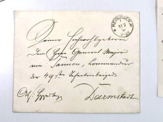 Hessen, Nachlass Generalmajor von Sannow, Kommandeur der 49. Infanterie Brigade / Großherzoglich Hessisches