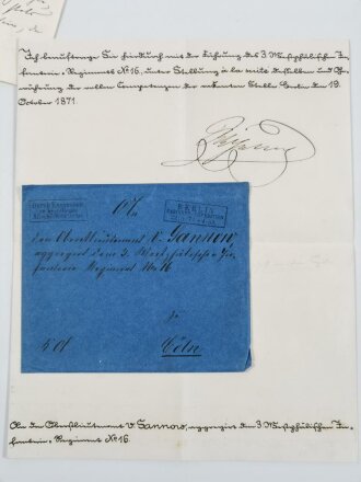 Hessen, Nachlass Generalmajor von Sannow, Kommandeur der 49. Infanterie Brigade / Großherzoglich Hessisches