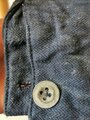 Kriegs- oder Reichsmarine, blaues Hemd aus Baumwolle in gutem Zustand