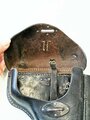 Koffertasche P38 Wehrmacht datiert 1943, getragenes Stück