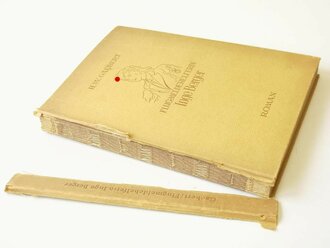 Flugmeldehelferin Inge Berger, Buchrücken löst sich, Maße ca. A5, datiert 1943, 170 Seiten