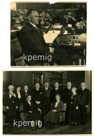 Präsentationsmappe des NS Musterbetrieb Friedrich Schlötermann Lüdenscheid " Wir kapitulieren nie ! 1939/40.  Das Anschreiben vorhanden, die darin beschriebene Bildfolge fehlt