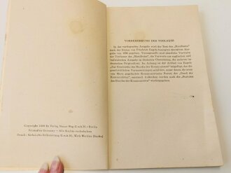 Manifest der Kommunistischen Partei, datiert 1946, Maße A5, 65 Seiten