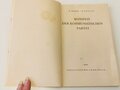 Manifest der Kommunistischen Partei, datiert 1946, Maße A5, 65 Seiten