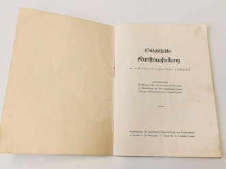 Südpfälzische Kunstausstellung in der Soldatenstadt Landau vom 20. April bis 12. Mai 1941, Maße A5, 32 Seiten