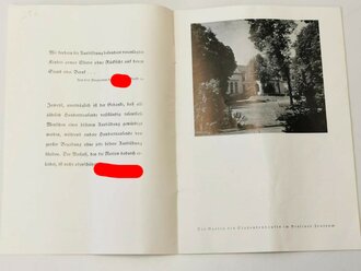 Reichsstudentenwerk - Öffentlich-Rechtliche Anstalt, Maße A5, 14 Seiten