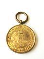 Kriegsdenkmünze für die Feldzüge 1870 - 1871 mit Verleihungsurkunde