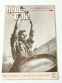 Neues Volk, Heft 11 November 1938, 43 Seiten, auf der Titelseite ein HJ-Trommler