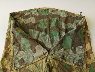 Überhose aus Tarnmaterial Wehrmacht, sicherlich Truppeninterne Fertigung aus einer Zeltplane