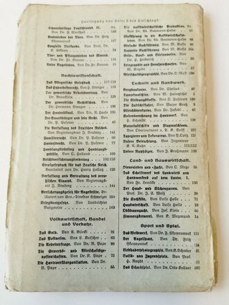 Deutsche Orden und Ehrenzeichen, mit 45 farbigen Abbildungen, 112 Seiten, Maße 12 x 18 cm