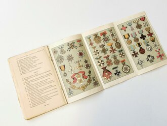 Deutsche Orden und Ehrenzeichen, mit 45 farbigen Abbildungen, 112 Seiten, Maße 12 x 18 cm
