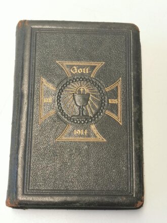 1.Weltkrieg, Gesangbuch für die evangelische Kirche in Württemberg 1912. Gebraucht, gut