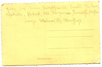 Angehöriger des NSRL bei einer Gruppenaufnahme mit einer Fußballmanschaft, Maße 9 x 14 cm