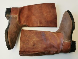 Paar Stiefel für Mannschaften der Wehrmacht. Ungetragenes Paar, Sohlenlänge 31cm