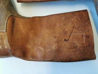 Paar Stiefel für Mannschaften der Wehrmacht. Ungetragenes Paar, Sohlenlänge 31cm