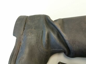 Bundeswehr, Paar Kampfstiefel alter Art. Ungereinigtes Paar, Sohlenlänge 33,5cm